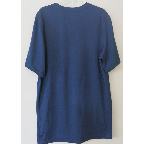 NFL NIKE Dri Fit Chicago Bears Forte 22 Shirt Size S Men's Short Sleeve Blue - Picture 3 of 5